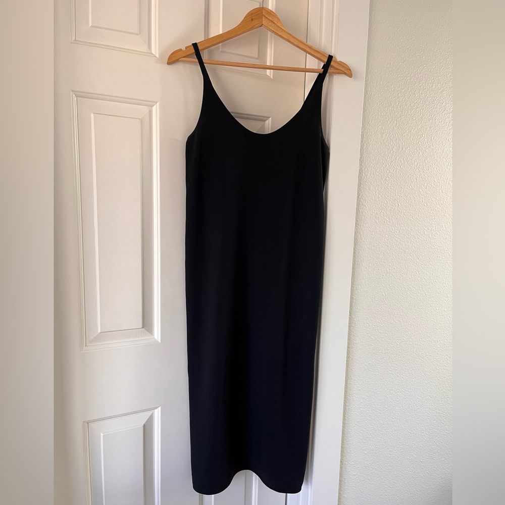 Everlane Black Slip Dress